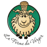 Logo La ferme du verger - élevage vente laine angora bretagne